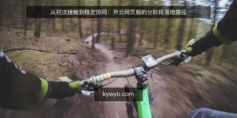 从初次接触到稳定协同:开云网页版的分阶段落地路径 — 起点盘点:先厘清访问与使用的基线 配图